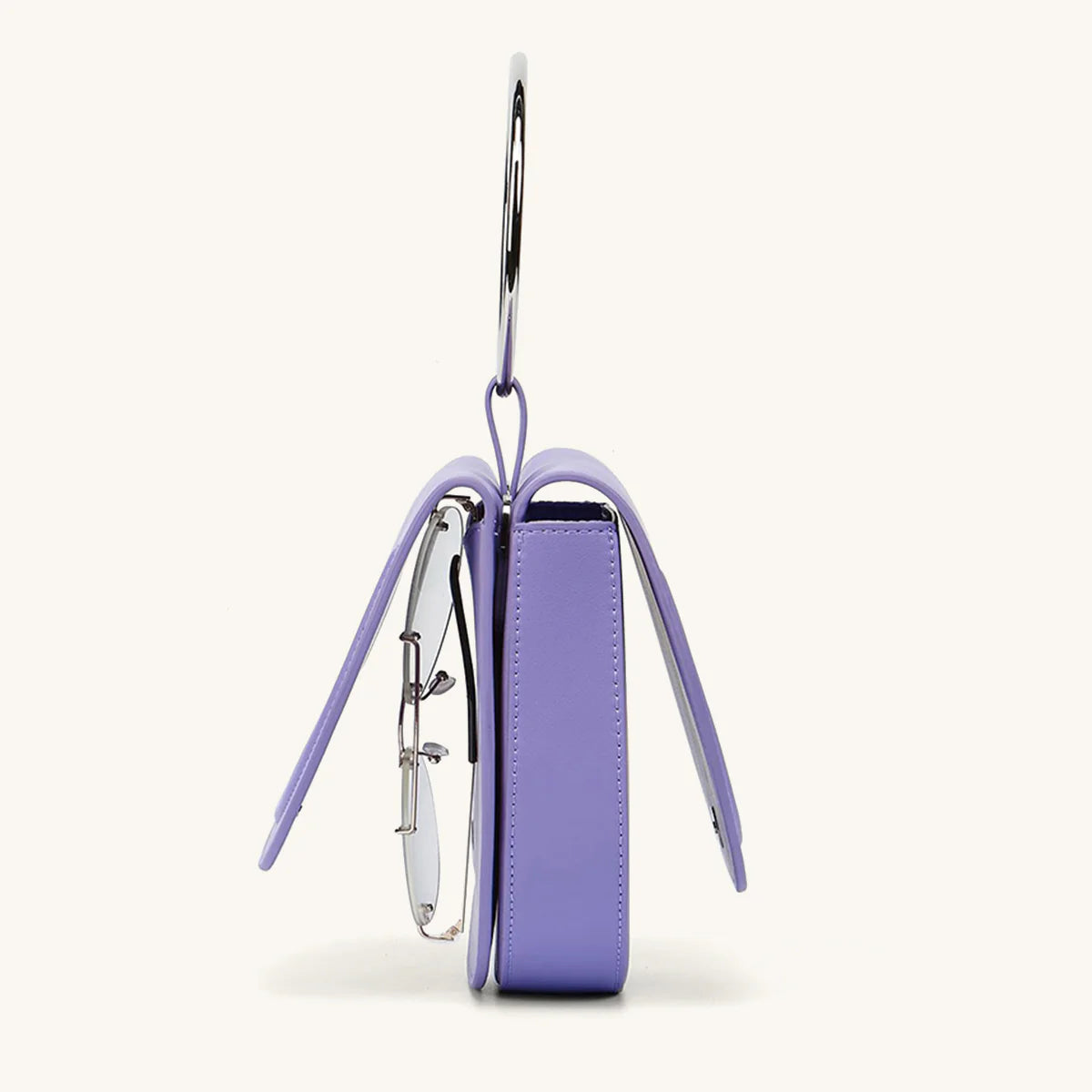 BOXED JW PEI Double Moon Crossbody Bag - VIOLET