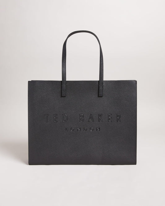 Ted Baker Sukicon Xlarge tote bag-Matte Black