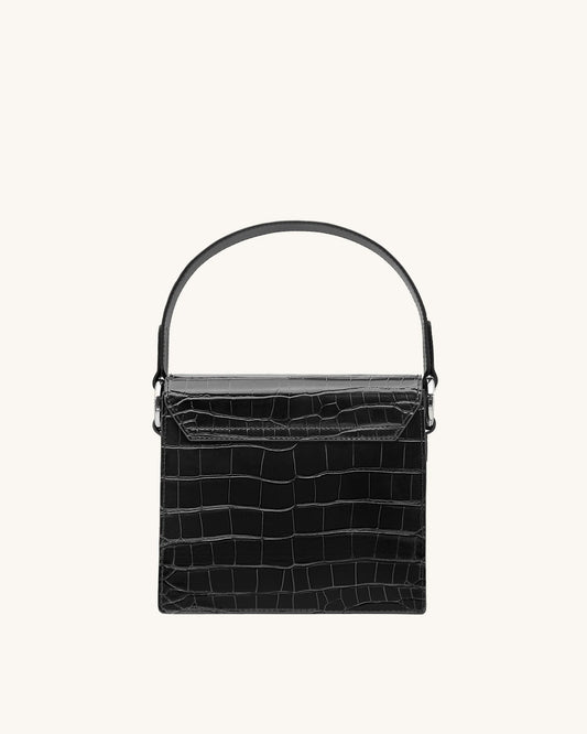 BOXED JW PEI Lucy Mini bag-Black Croc