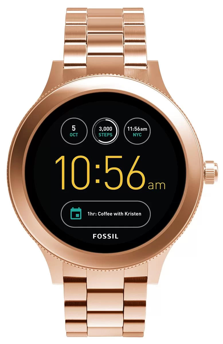Fossil 3 Smartwatch Venture Stainless steel Watch-Rose Gold tone