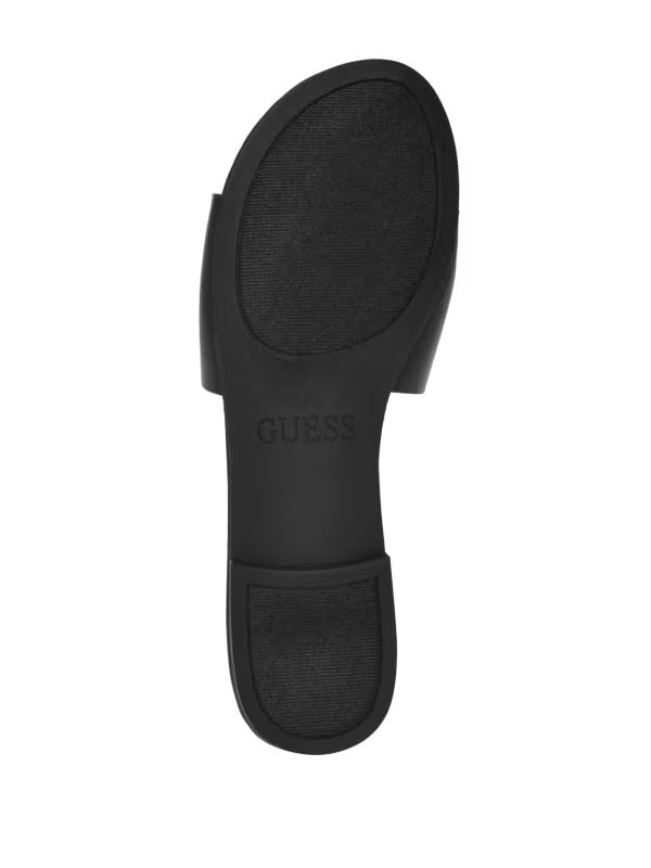 Guess lavvia heart Slippers -Black