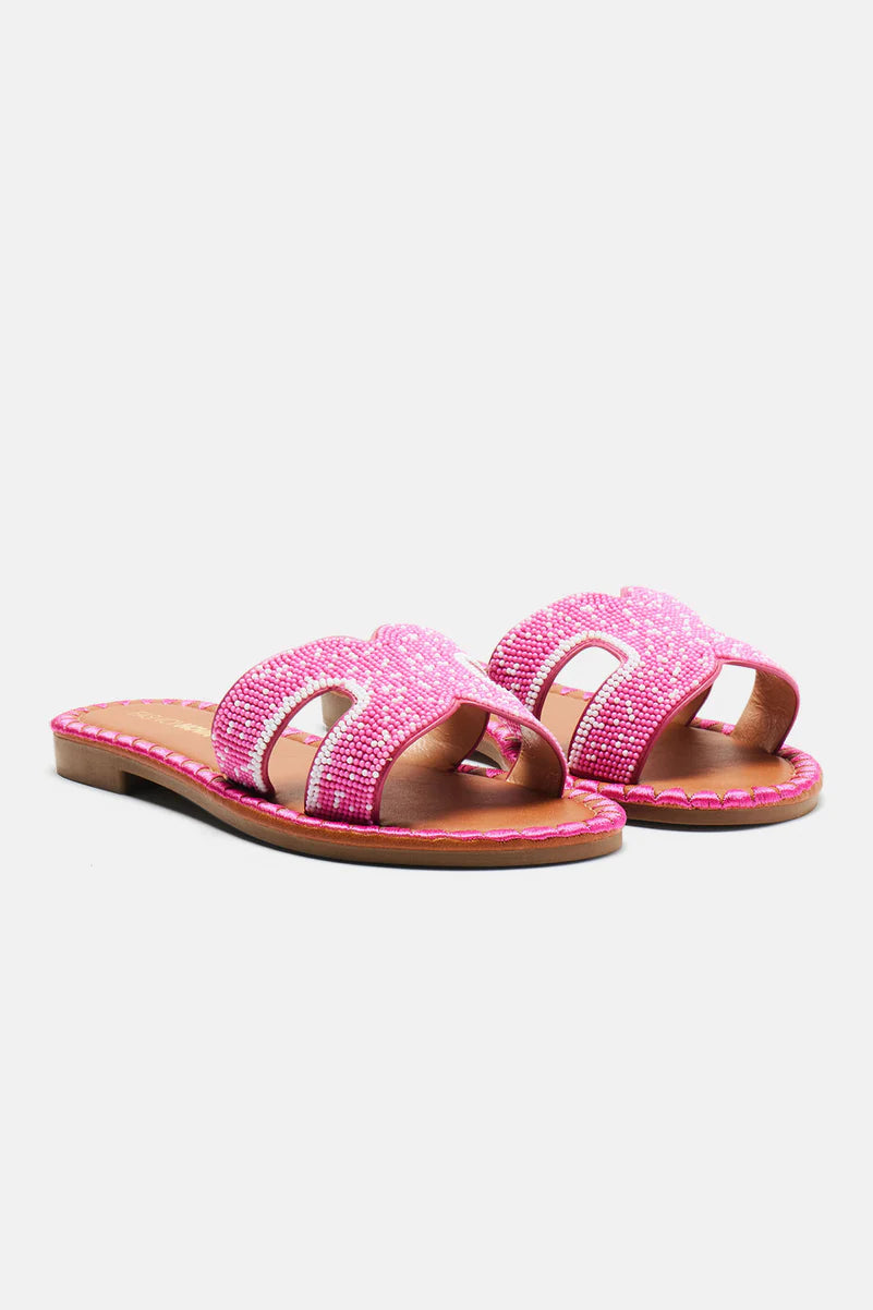 FASHIONOVA Keeping it Chic flat Slippers -Pink