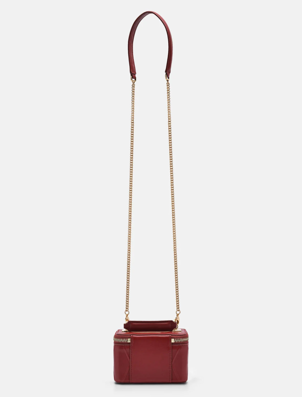 Pedro Ari leather Vanity bag -Wine