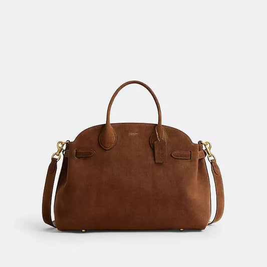 PREORDER BOXED COACH Empire carryall bag 40-Brown