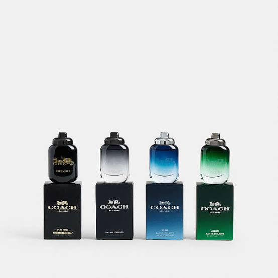 PREORDER MALE Coach Eau De Parfum 4 Piece Mini Gift Set