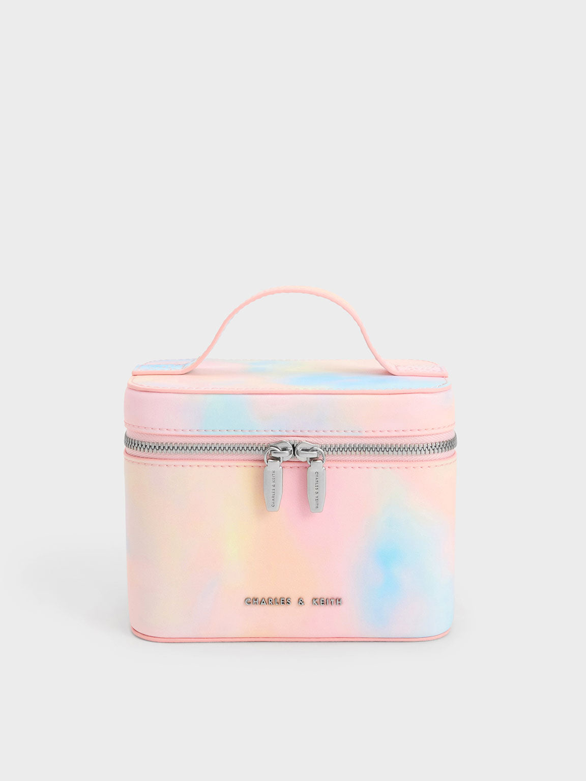 Charles and Keith Micro Swirl-Print Vanity Case bag - Multi