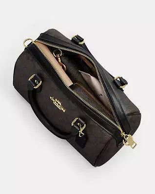 Coach Midi Rowan Satchel bag -Brown