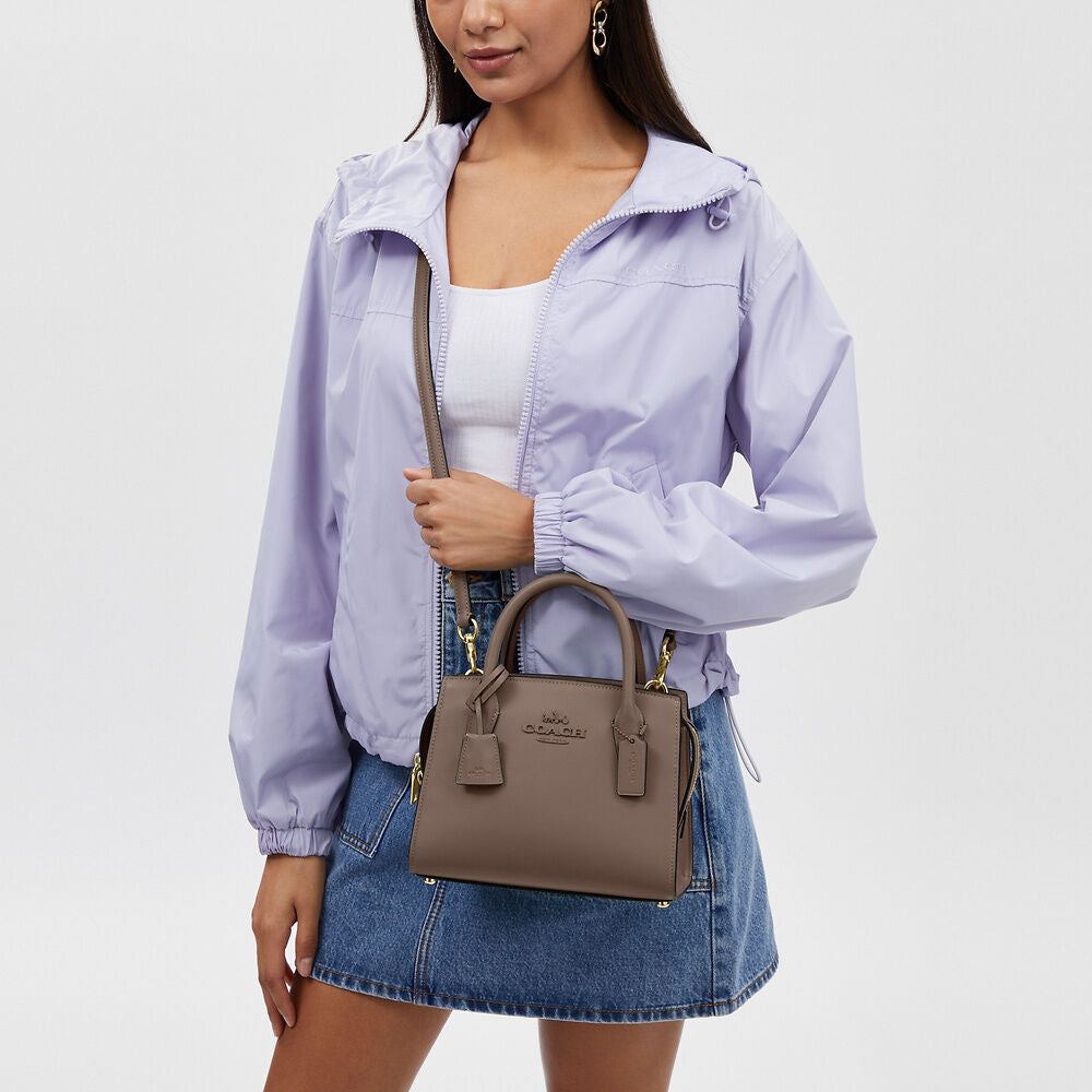 Coach Andrea Midi Carryall bag -Dark Stone