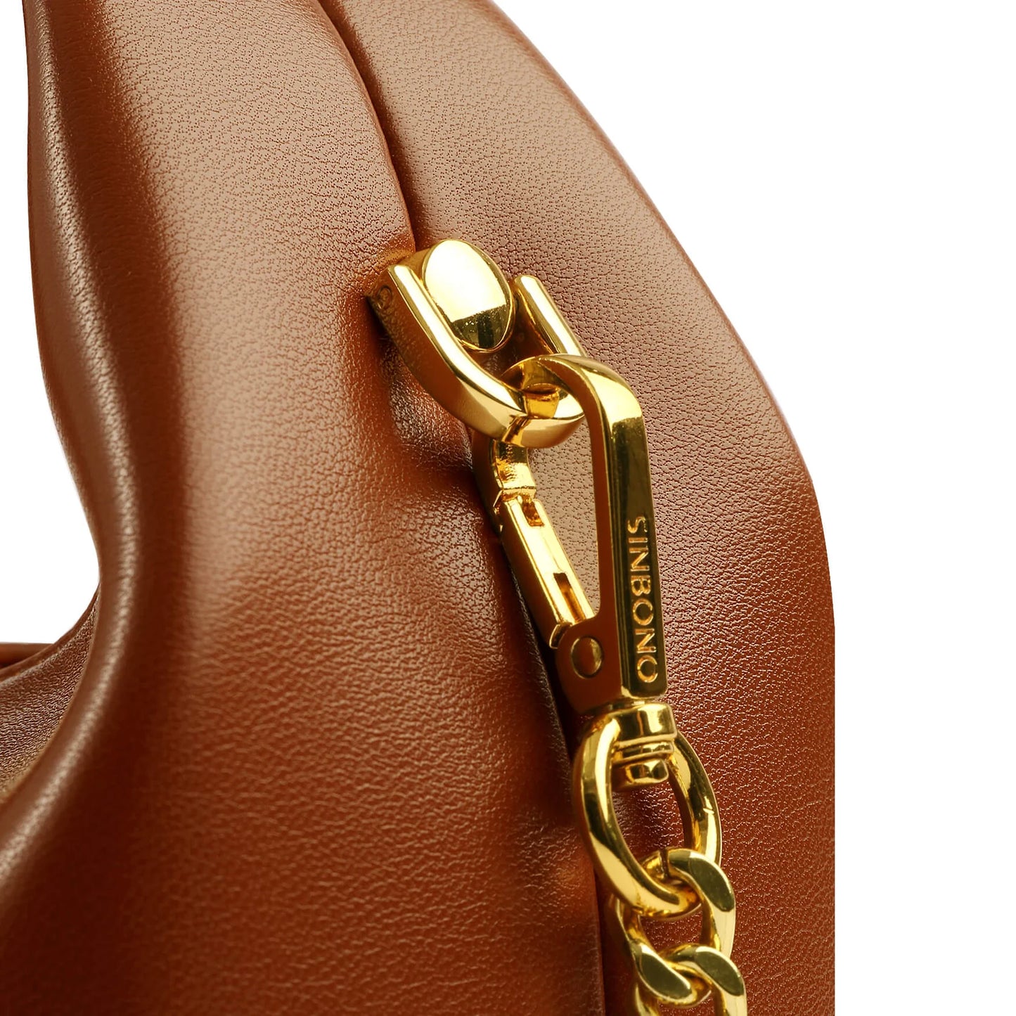 BOXED Sinbono Vienna Mini Top Handle Crossbody Bag -Brown