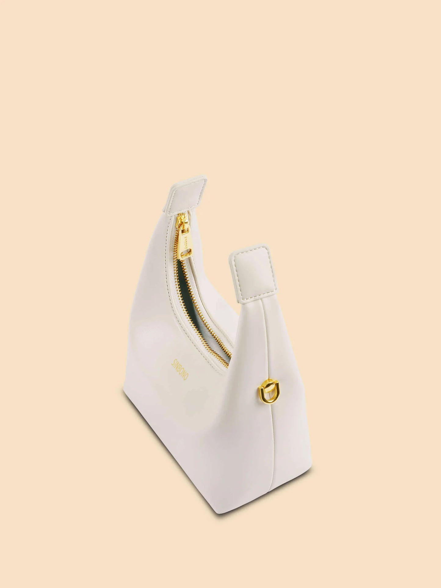 BOXED Sinbono Vienna Mini Top Handle Crossbody Bag -Ivory