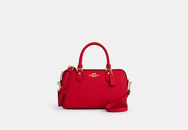 Rowan Satchel Bag-Red