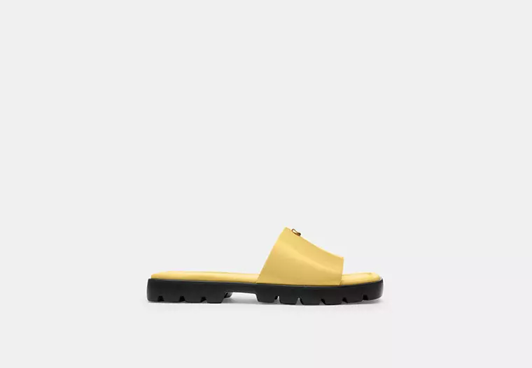 Florence Slippers- Yellow