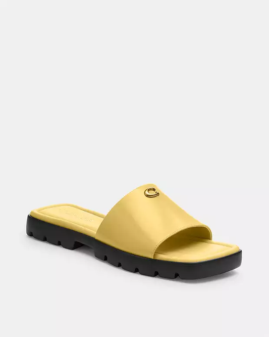 Florence Slippers- Yellow