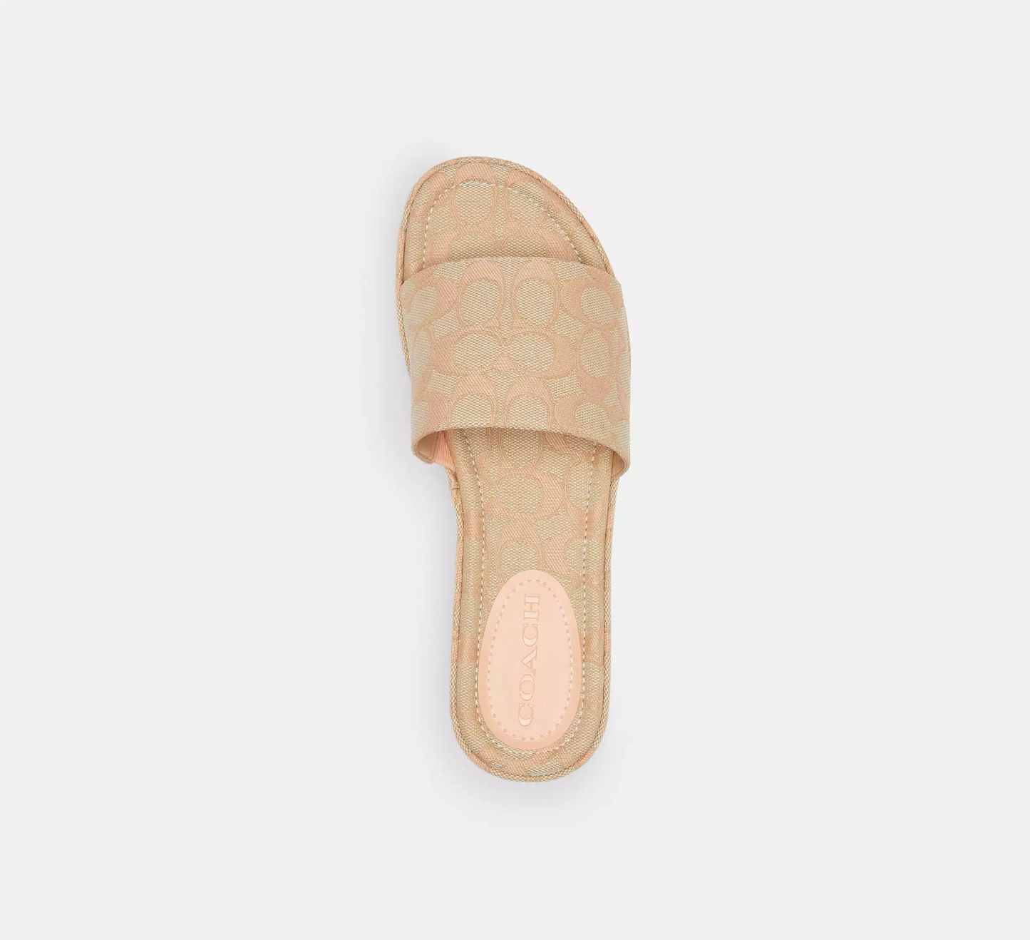 Eloise Slippers In Signature Jacquard-Blush