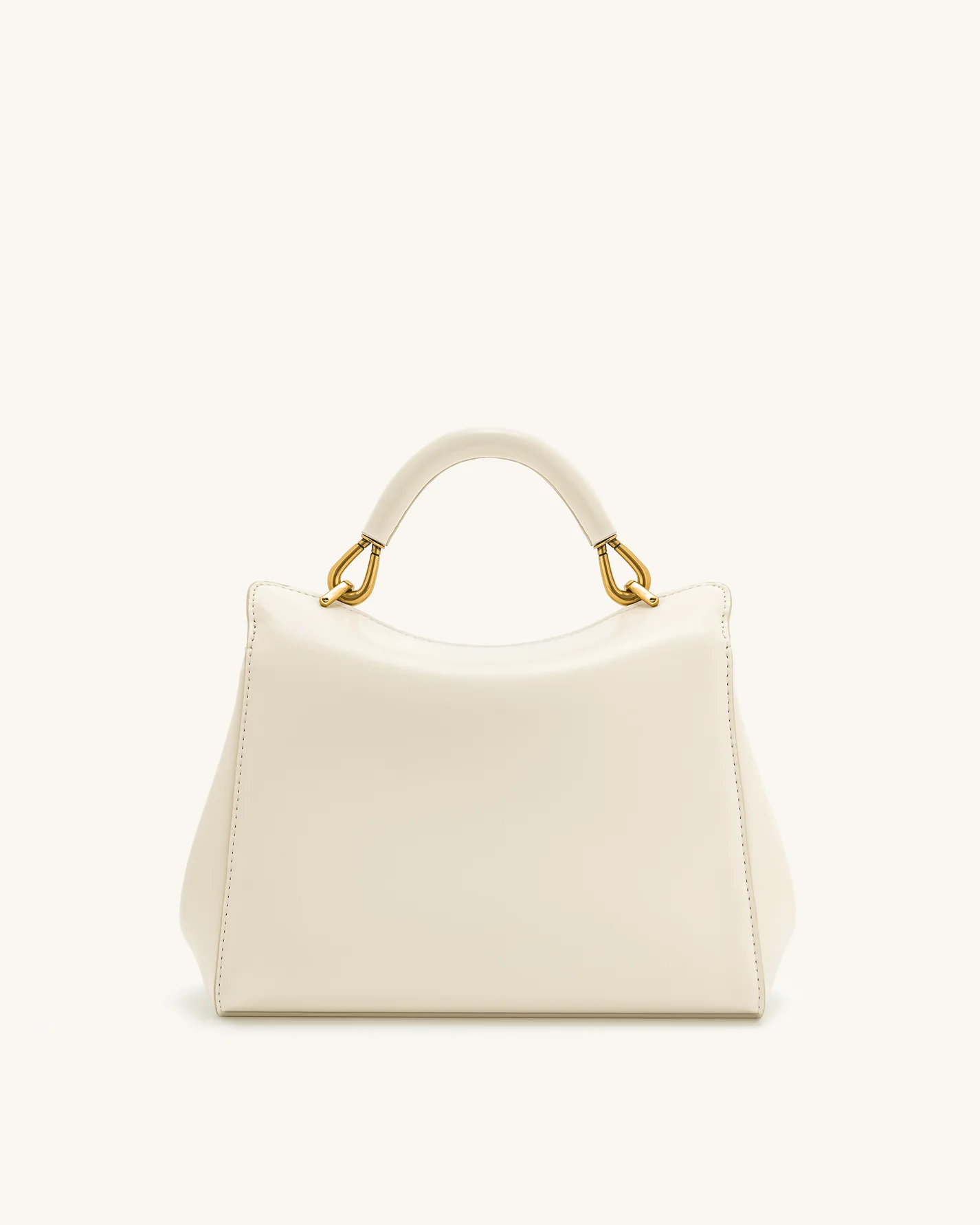 BOXED JW PEI MIDI Lucia Classic Top handle Bag-White