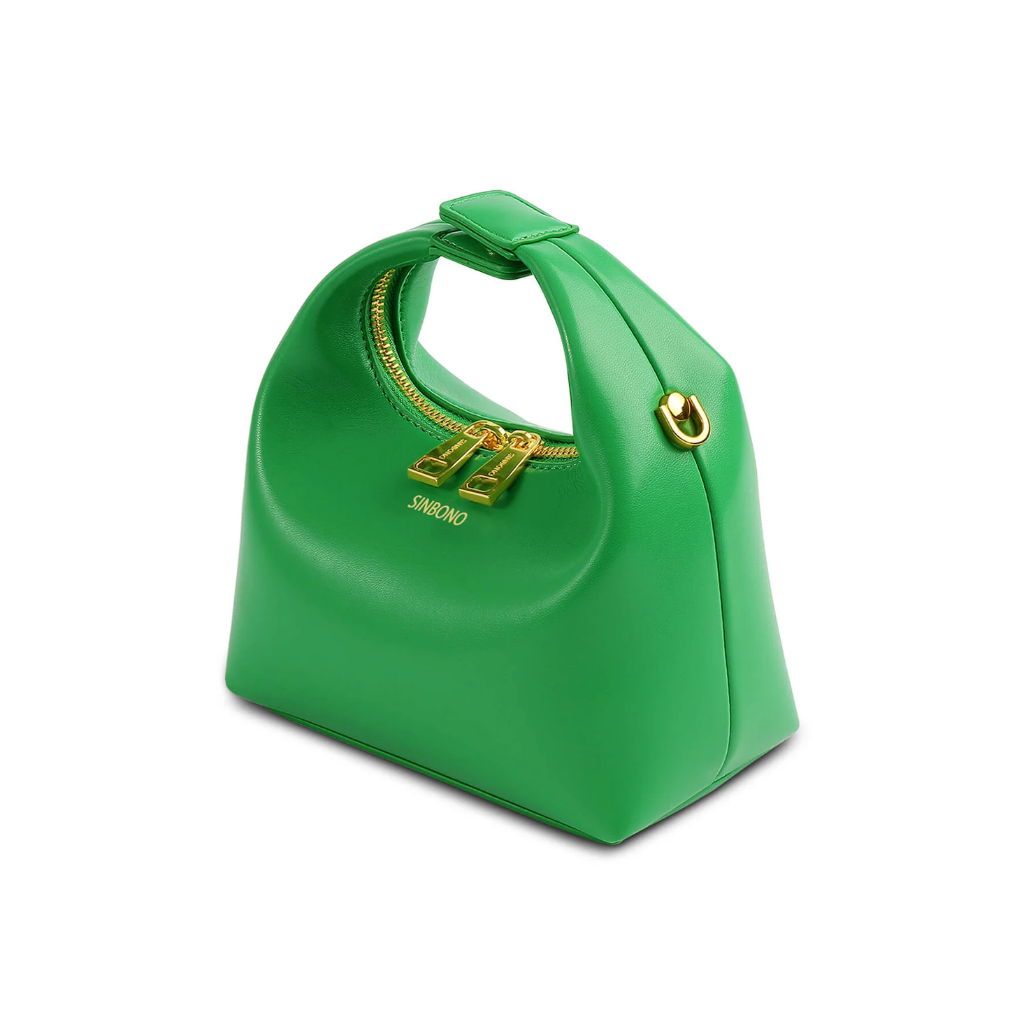 BOXED Sinbono Vienna Mini Top Handle Crossbody Bag - Grass Green