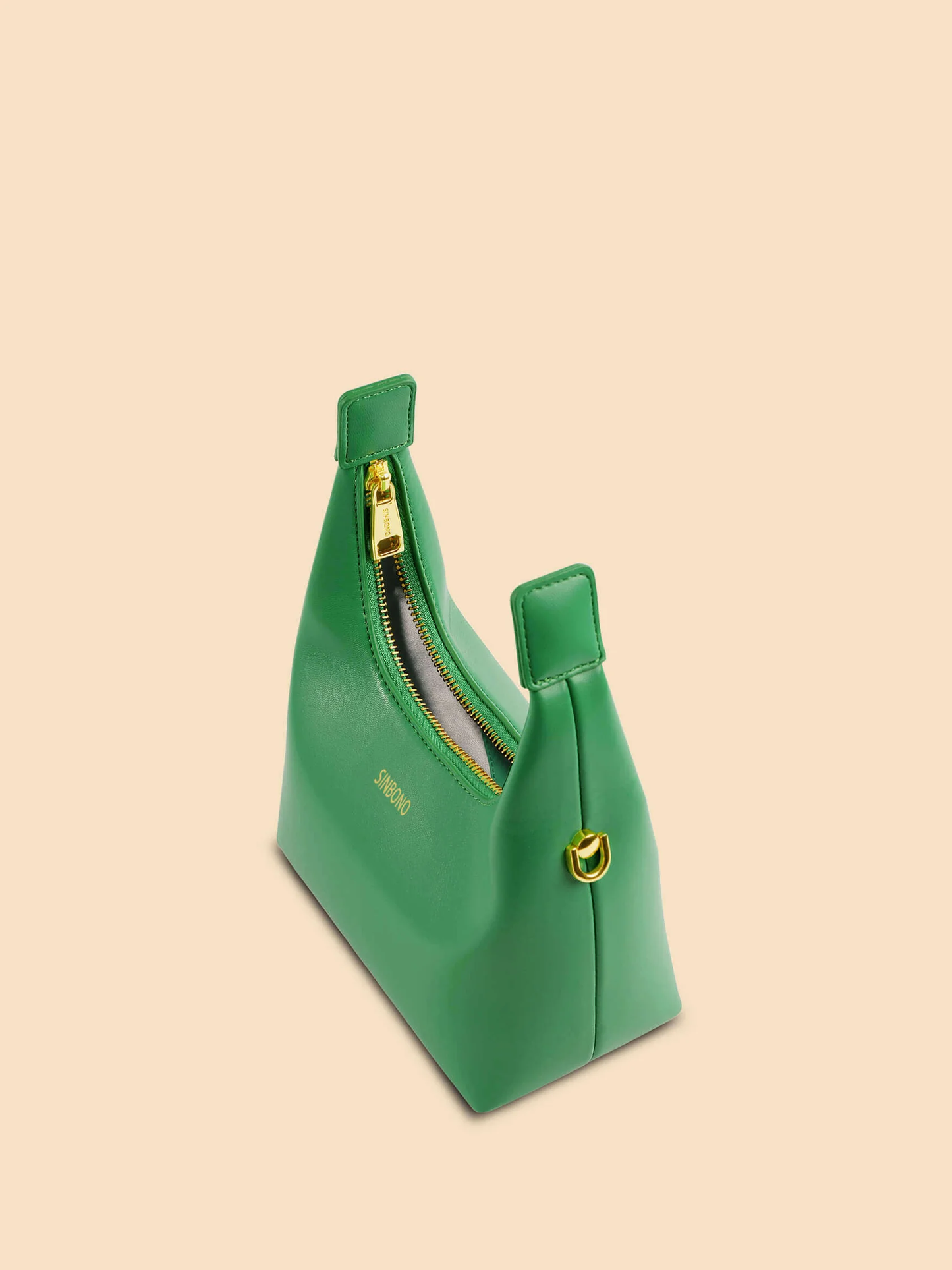BOXED Sinbono Vienna Mini Top Handle Crossbody Bag - Grass Green