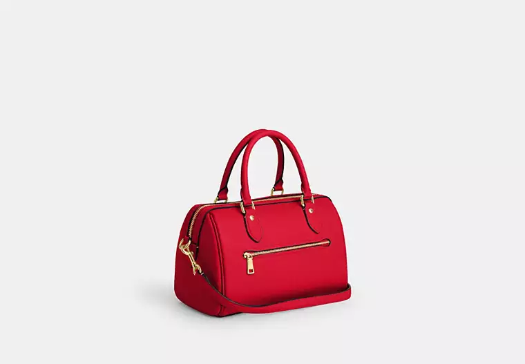 Rowan Satchel Bag-Red