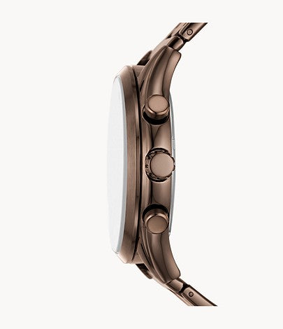 Fossil Male Fenmore Multifunction Brown Stainless Steel Watch - Premium from House of Glitz - Just $65000.00! Shop now at House of Glitz