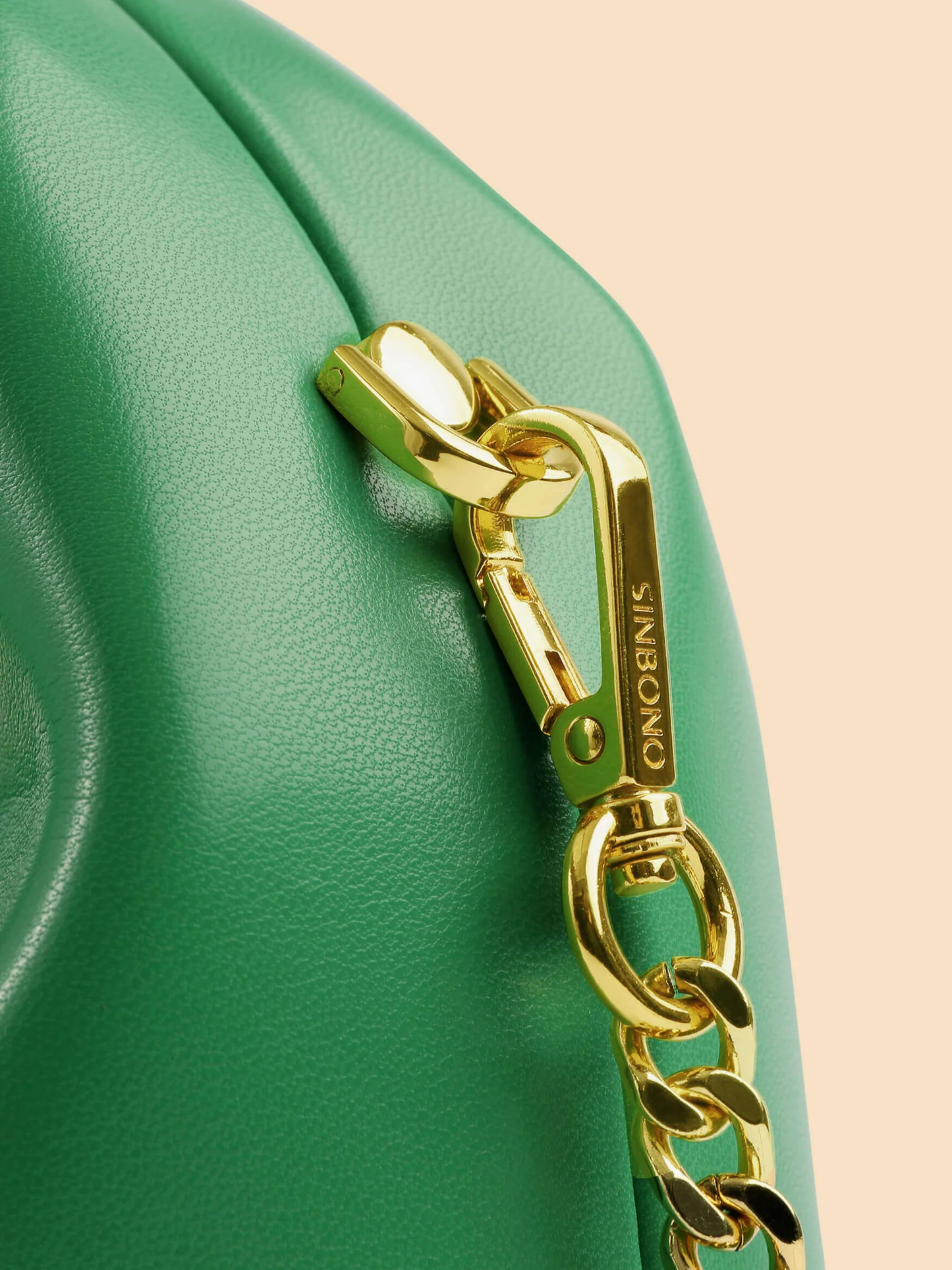 BOXED Sinbono Vienna Mini Top Handle Crossbody Bag - Grass Green
