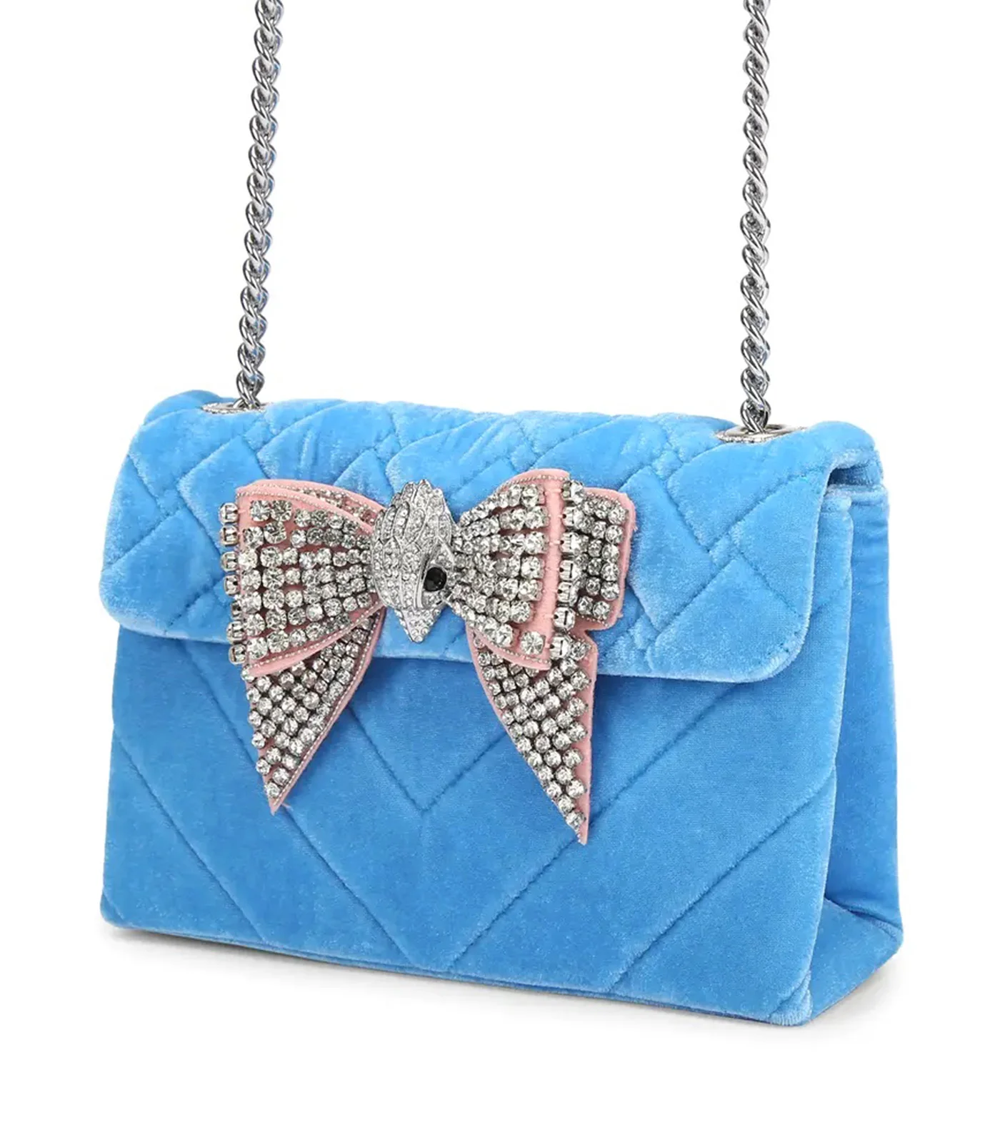 KG Medium Velvet Kensington bag