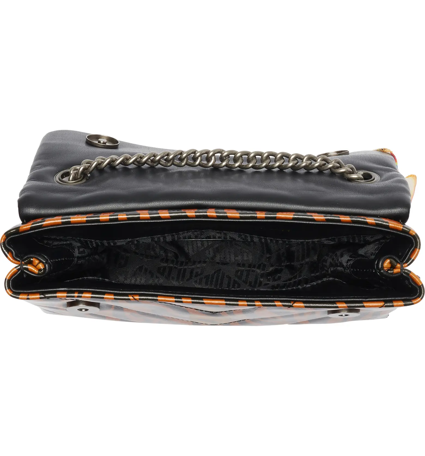 Kurt Geiger Medium Kensington quilted stripe bag-Brown - Premium from House of Glitz - Just $148500.00! Shop now at House of Glitz
