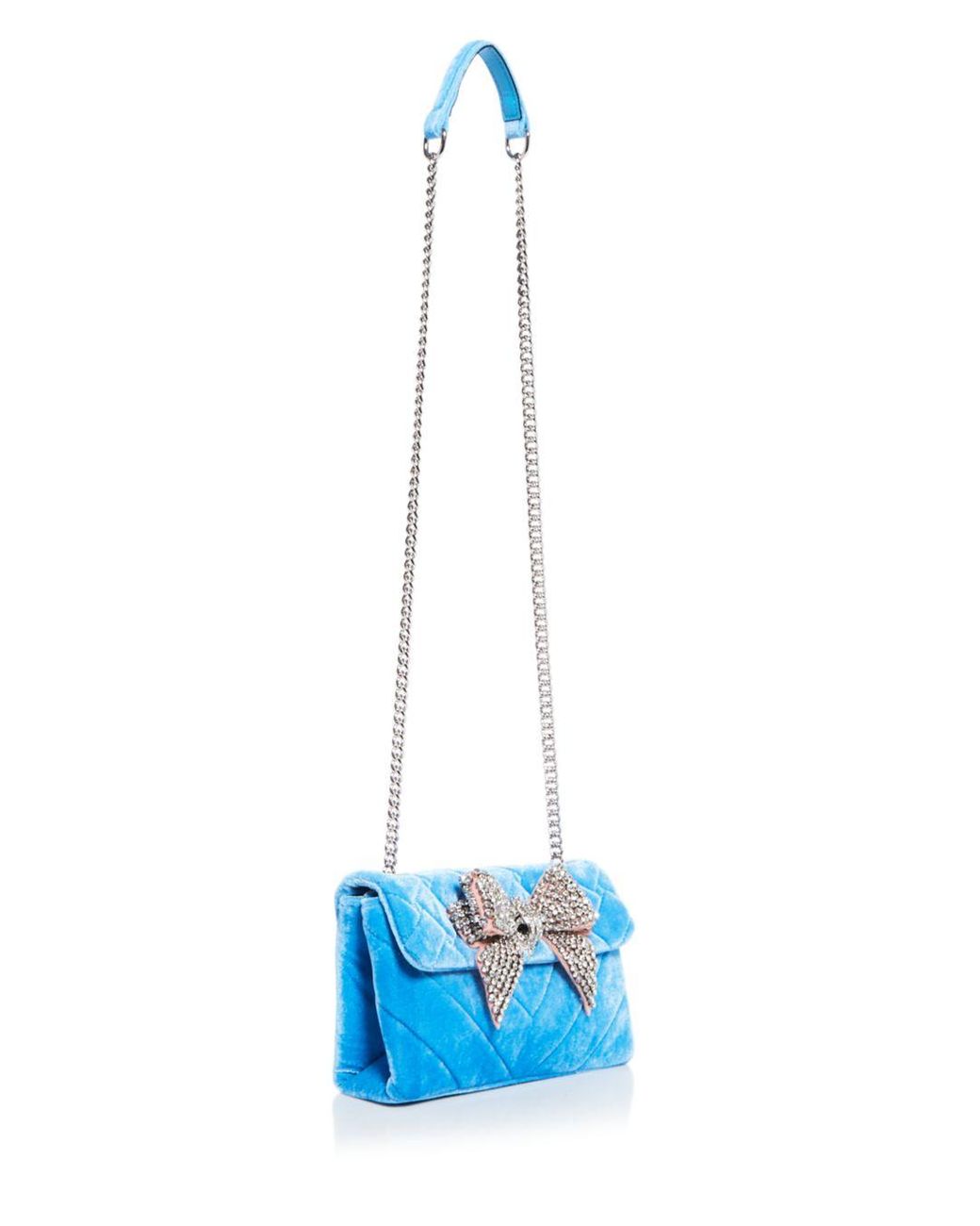 KG Medium Velvet Kensington bag