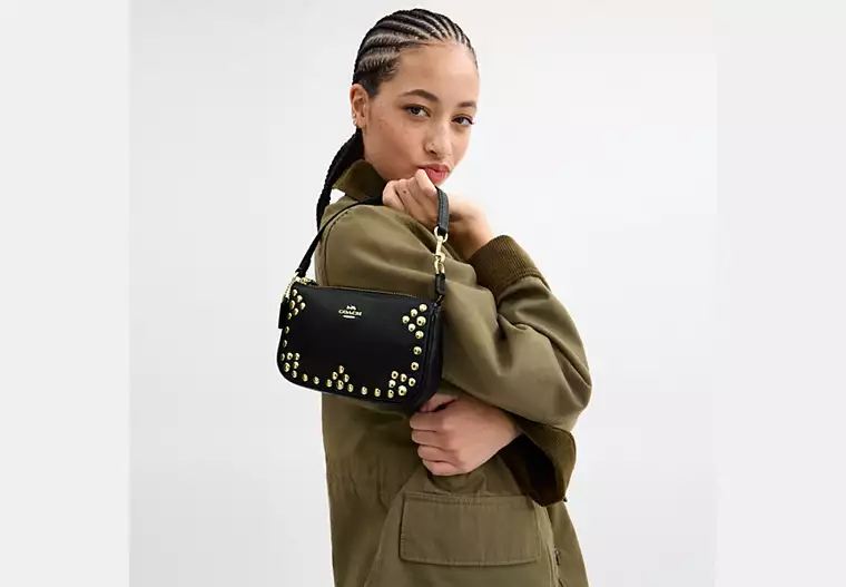 Nolita 19 Mini bag With Rivets-Black