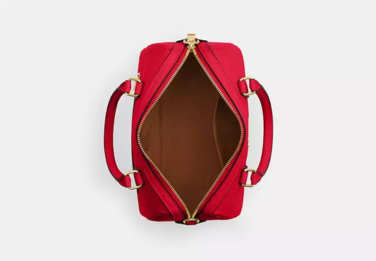 Rowan Satchel Bag-Red
