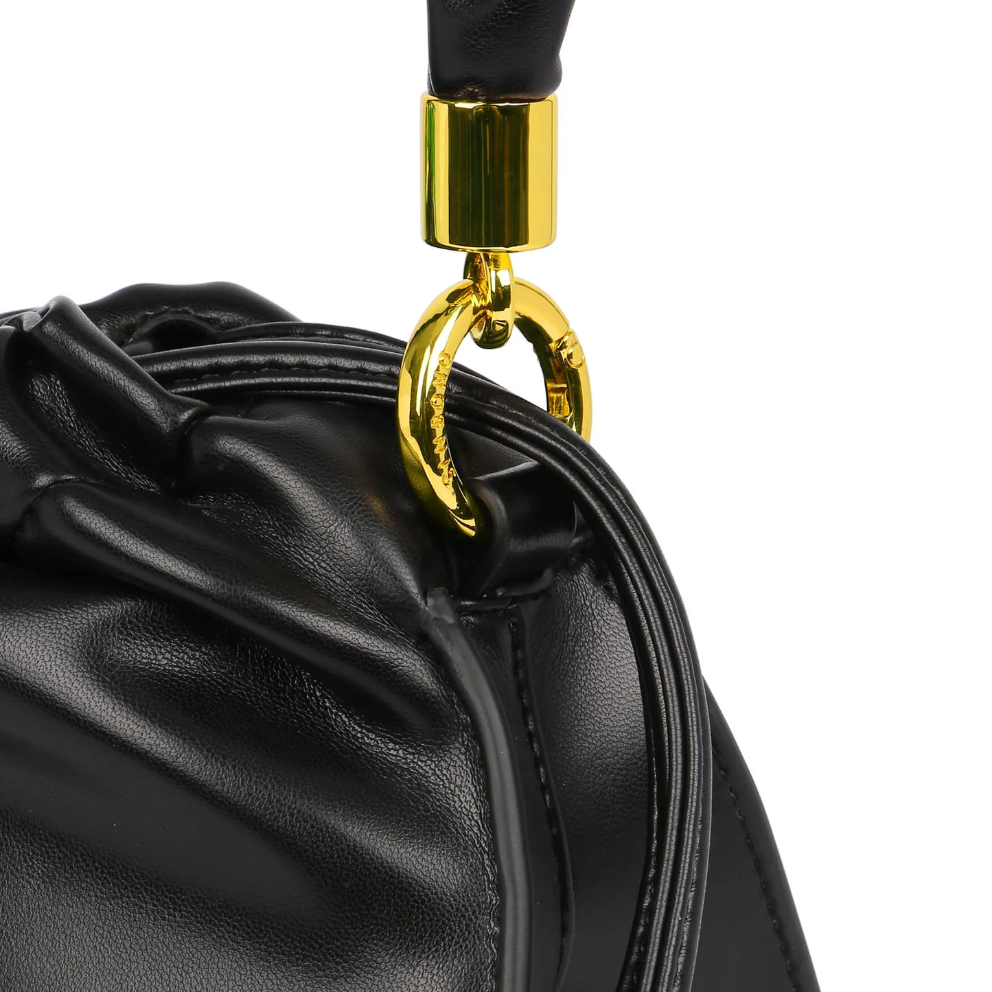 BOXED Sinbono Drawstring handbag-Black