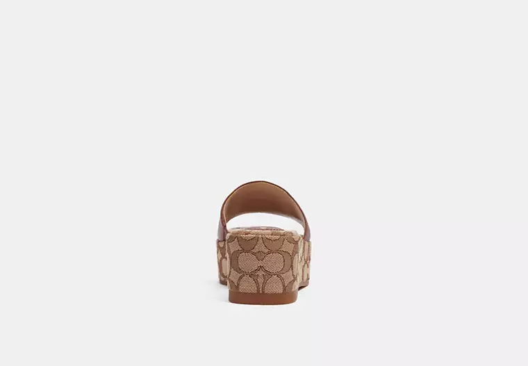 Eloise Sandal In Signature Chambray