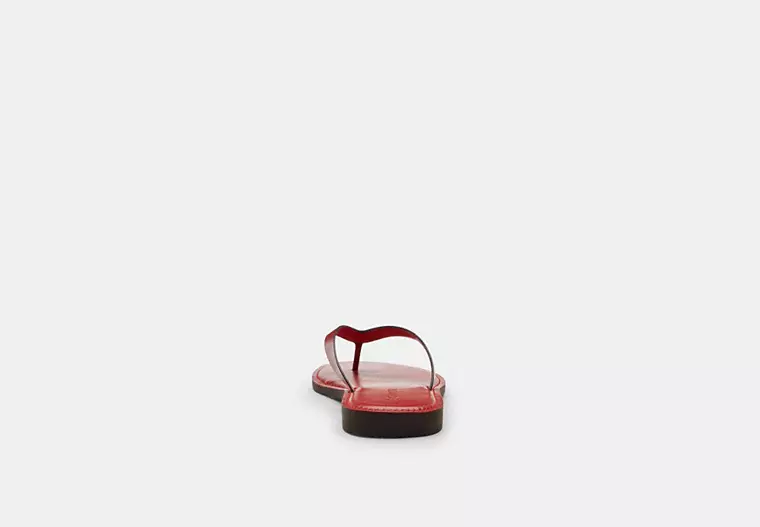 PREORDER Brianna Flip Flop slippers-Ruby