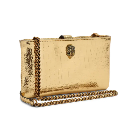 KG Chain crossbody Pouch-Gold