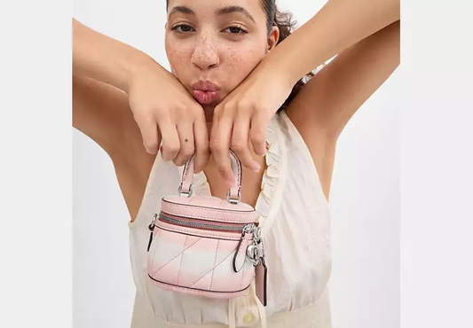 Trail Micro Crossbody Bag 12 With Quilting And Tie Dye