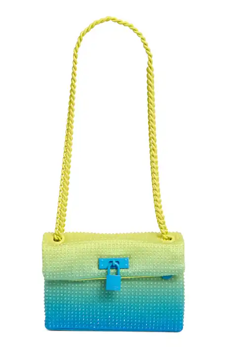 KG Mini Rhinestone Brixton crossbody bag-Pastel blue