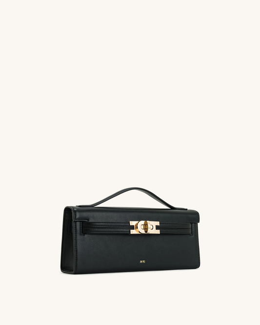 BOXED JW PEI Bria Structured Top Handle Bag - Black