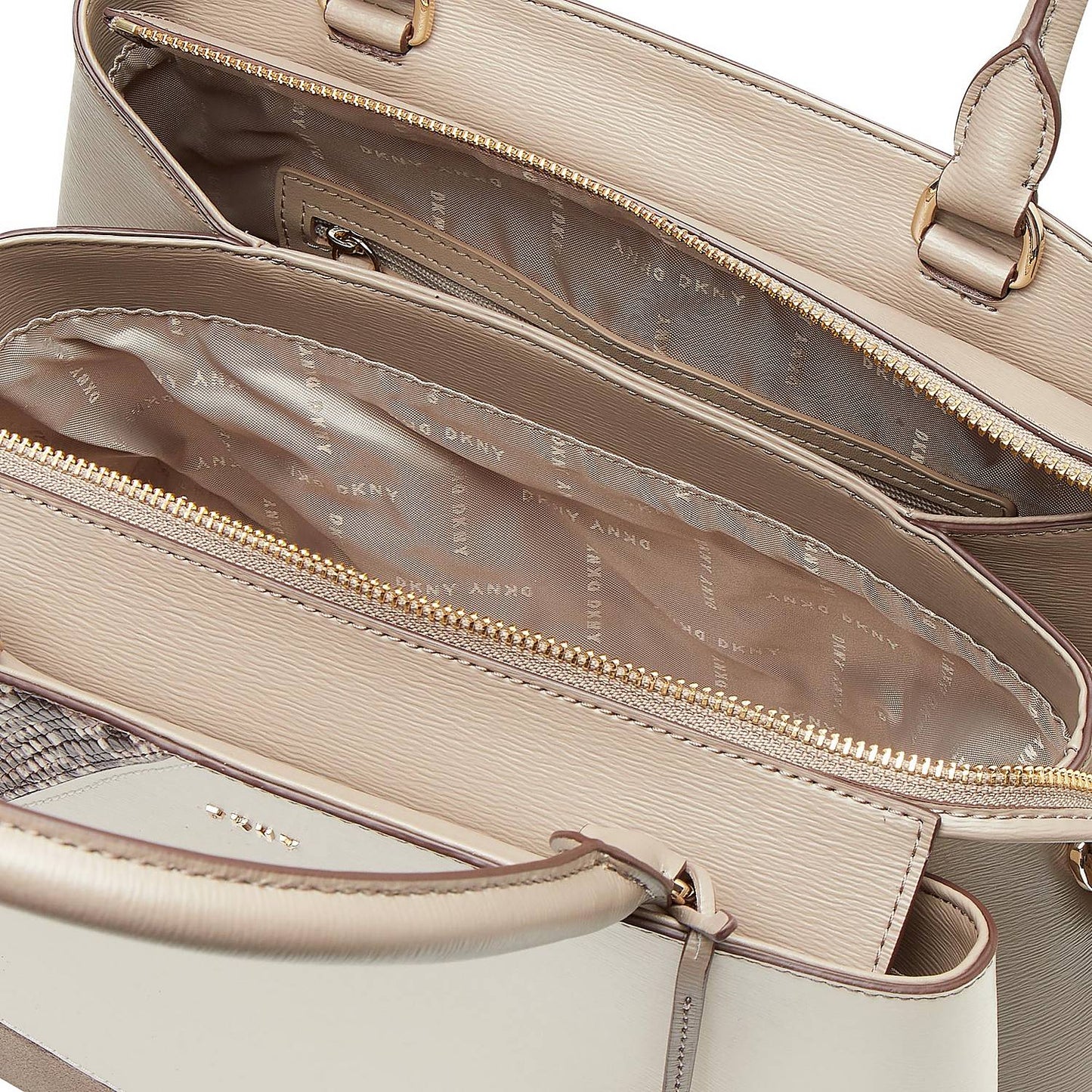 DKNY Large Paige Satchel bag-Nude combo - Premium from House of Glitz - Just $85000.00! Shop now at House of Glitz