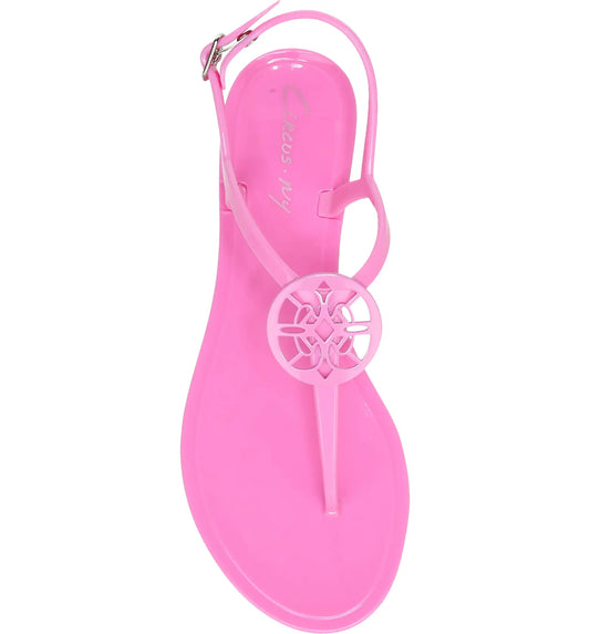 CIRCUS BY SAM EDELMAN Mae T-Strap Sandal -Pink - Premium from House of Glitz - Just $21500.00! Shop now at House of Glitz