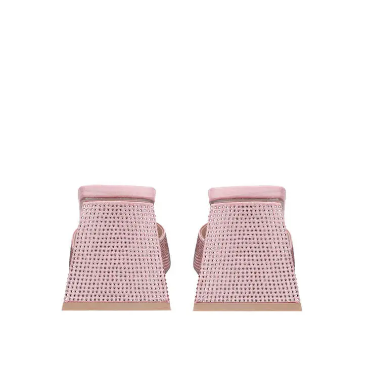 Kurt Geiger Embellished Mule-Nude - Premium from House of Glitz - Just $48500.00! Shop now at House of Glitz