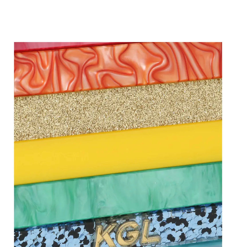 Kurt Geiger Disco Envelope Clutch -Multi - Premium from House of Glitz - Just $75000.00! Shop now at House of Glitz