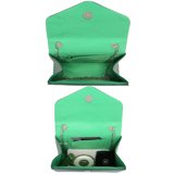Dasein Green Bling Top Handle Clutch Bag - Premium from House of Glitz - Just $35000.00! Shop now at House of Glitz