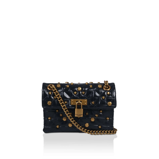 Kurt Geiger Mini Brixton studded crossbody bag-Black - Premium from House of Glitz - Just $85000.00! Shop now at House of Glitz