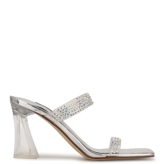 Nine west Darla Embellished Heel Mules - Premium from House of Glitz - Just $30000.00! Shop now at House of Glitz