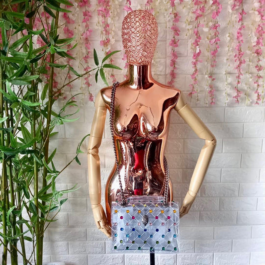 Kurt Geiger Midi Jelly Studded Kensington bag -Multi - Premium from House of Glitz - Just $105000.00! Shop now at House of Glitz