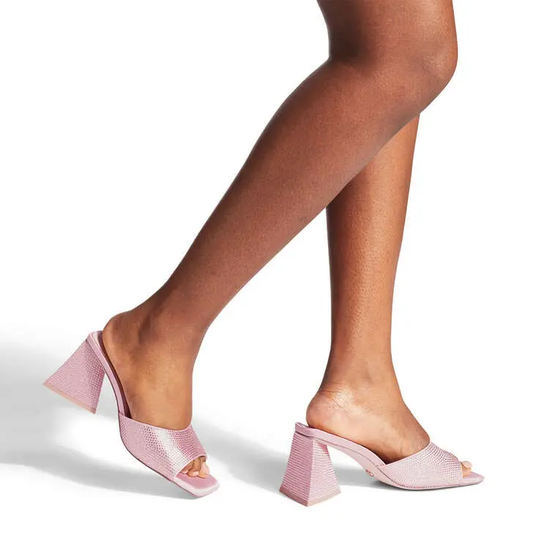 Kurt Geiger Embellished Mule-Nude - Premium from House of Glitz - Just $48500.00! Shop now at House of Glitz