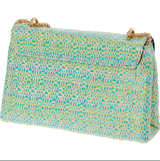 Dune Raffia crossbody bag -Green - Premium from House of Glitz - Just $42500.0! Shop now at House of Glitz