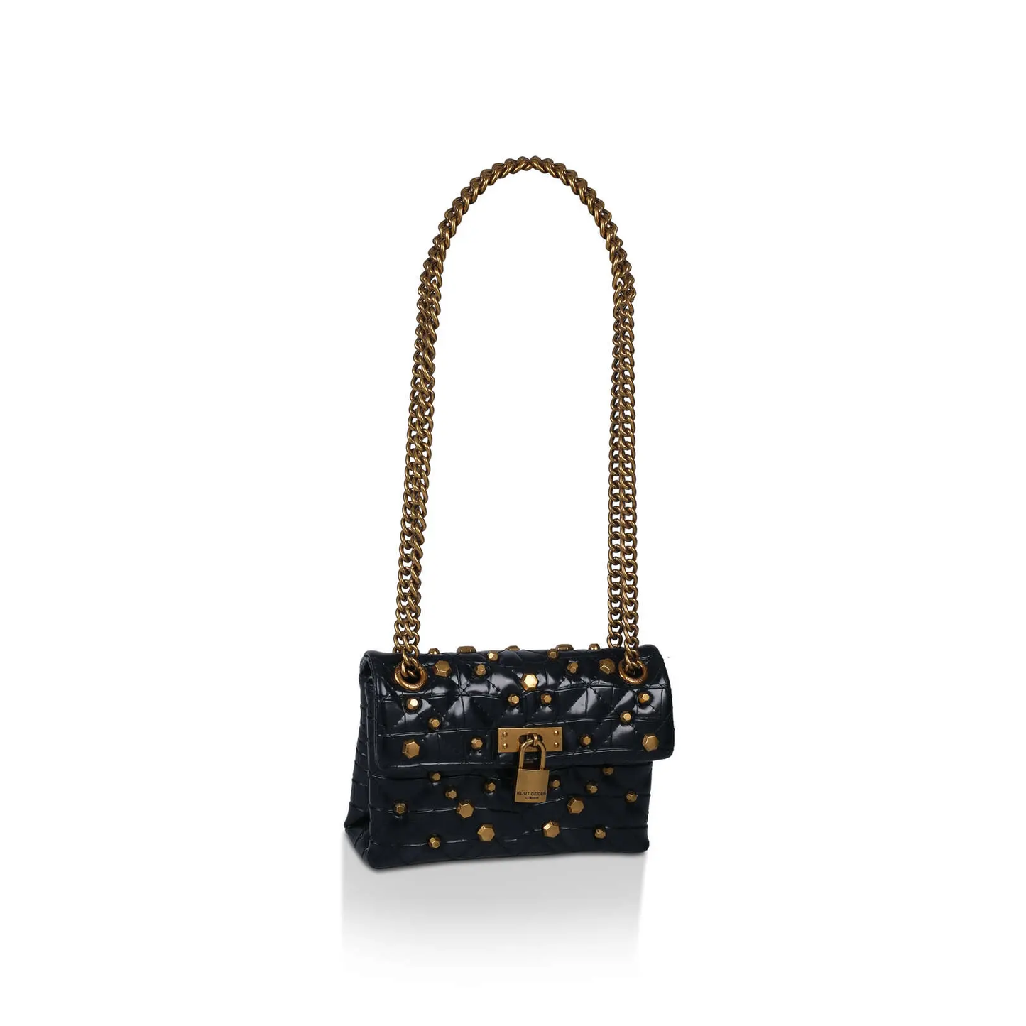 Kurt Geiger Mini Brixton studded crossbody bag-Black - Premium from House of Glitz - Just $85000.00! Shop now at House of Glitz