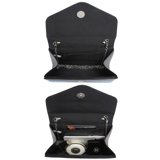 Design Black Bling Top Handle Clutch Bag - Premium from House of Glitz - Just $35000.00! Shop now at House of Glitz