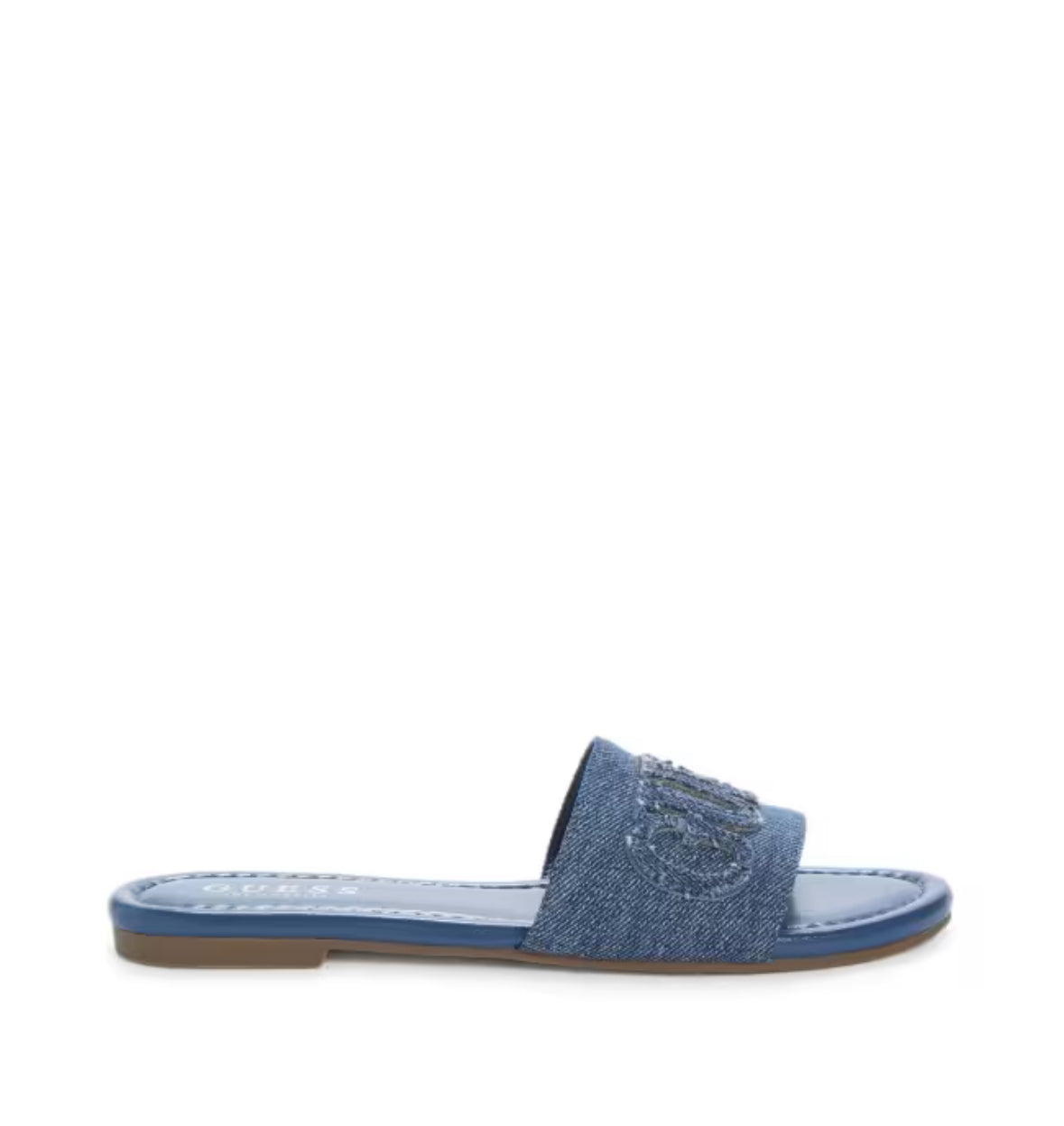 Guess Havas Denim Slide Sandals