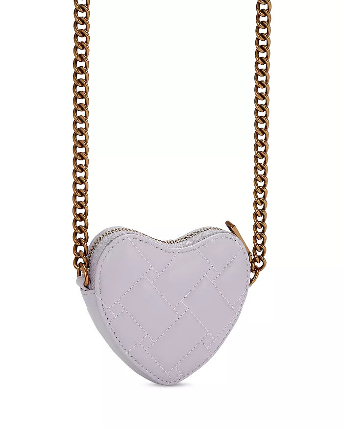 Kurt Geiger Micro Heart Crossbody-Patel Purple